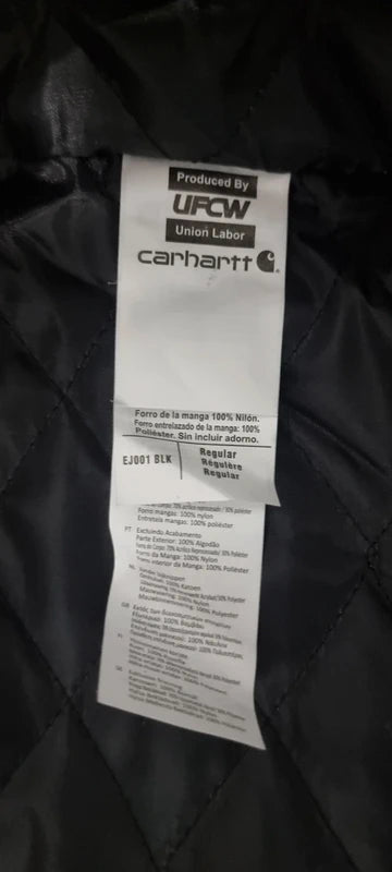 Carhartt Reworked Hooded Jacket Size M
