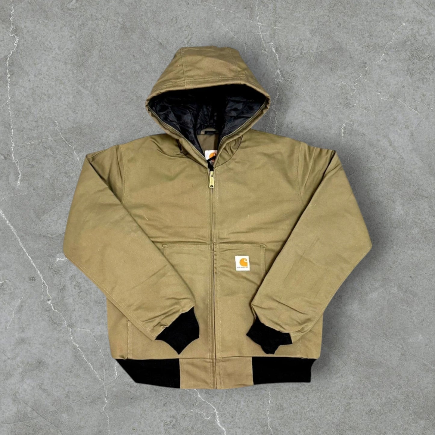 Carhartt Reworked Hooded Jacket Size M