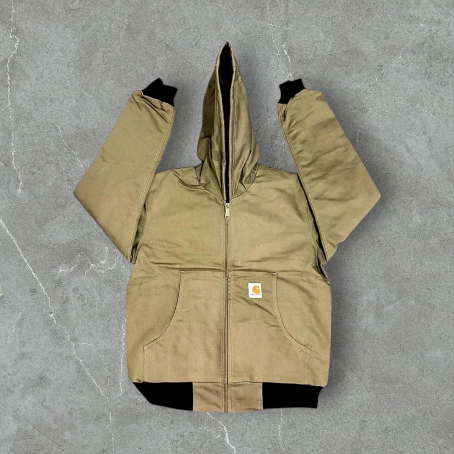 Carhartt Reworked Hooded Jacket Size M