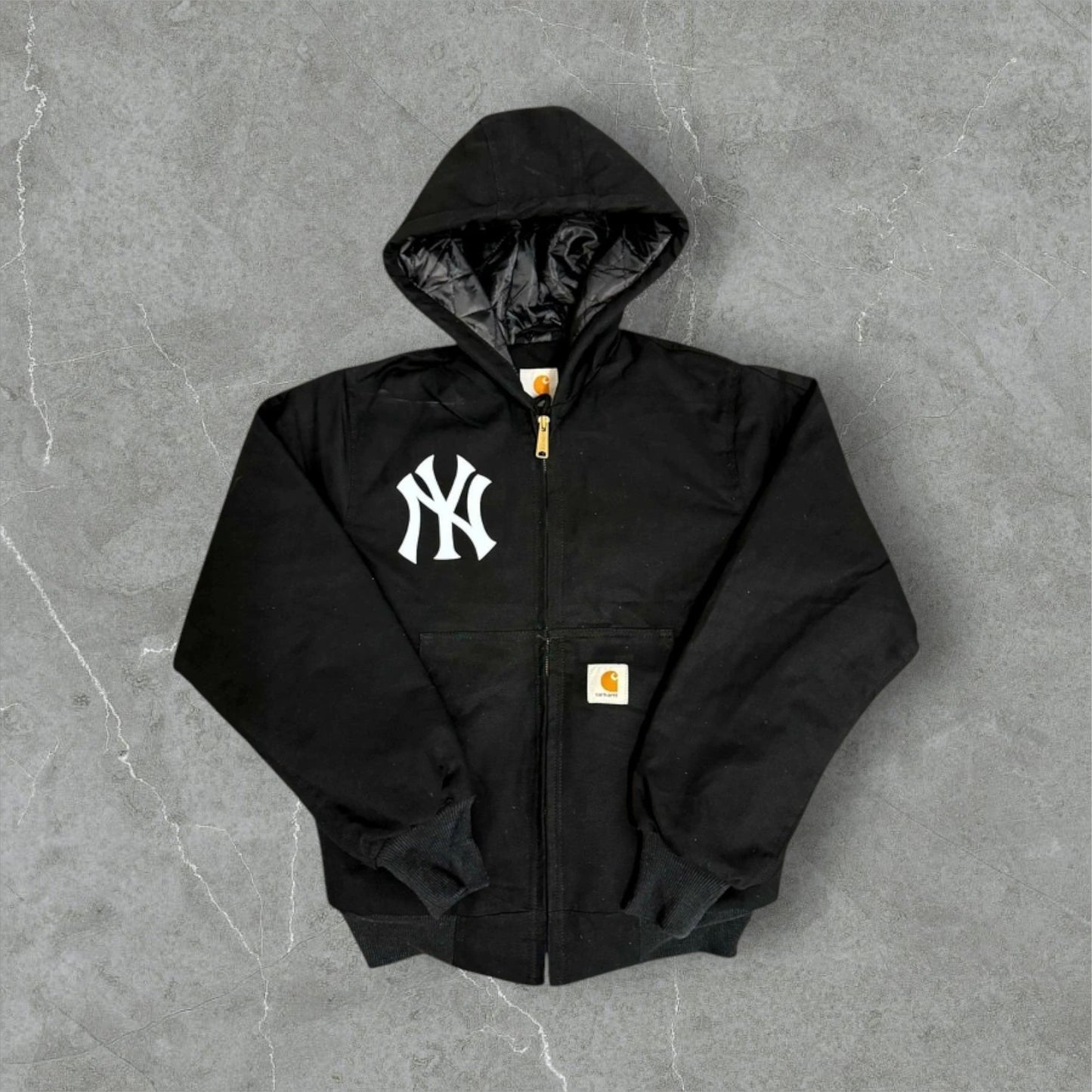 Carhartt Reworked Hooded Jacket Size L