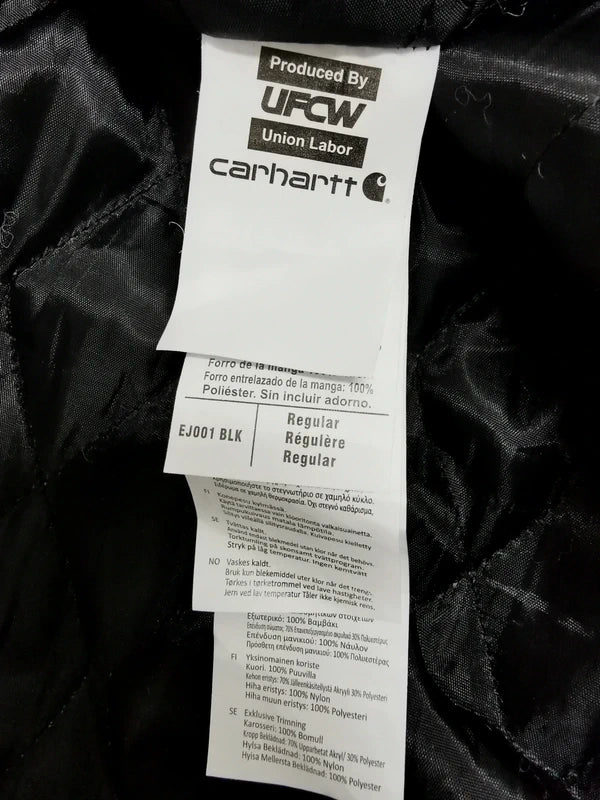 Carhartt Reworked Hooded Jacket Size L