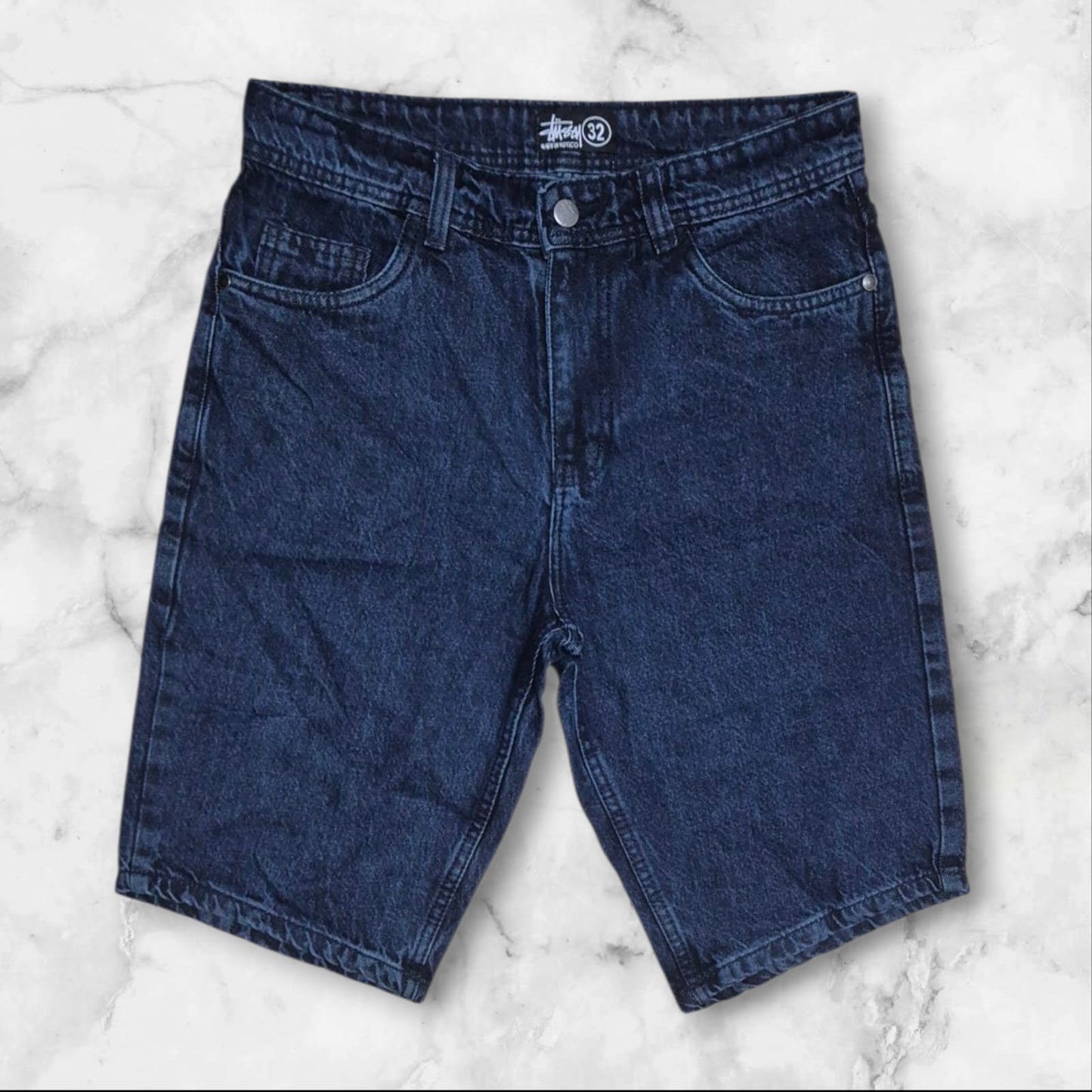 Stuss Denim Shorts