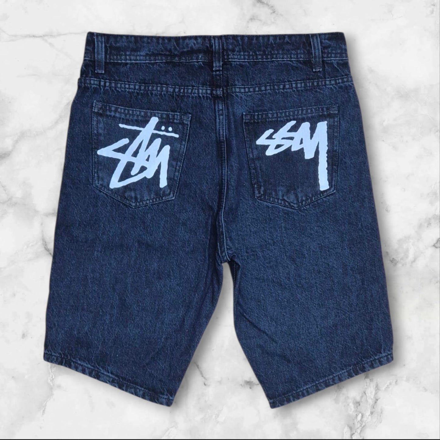 Stuss Denim Shorts