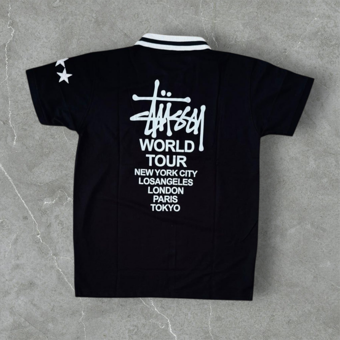 Stüss Embroidered Polo-Shirt