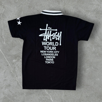 Stüss Embroidered Polo-Shirt