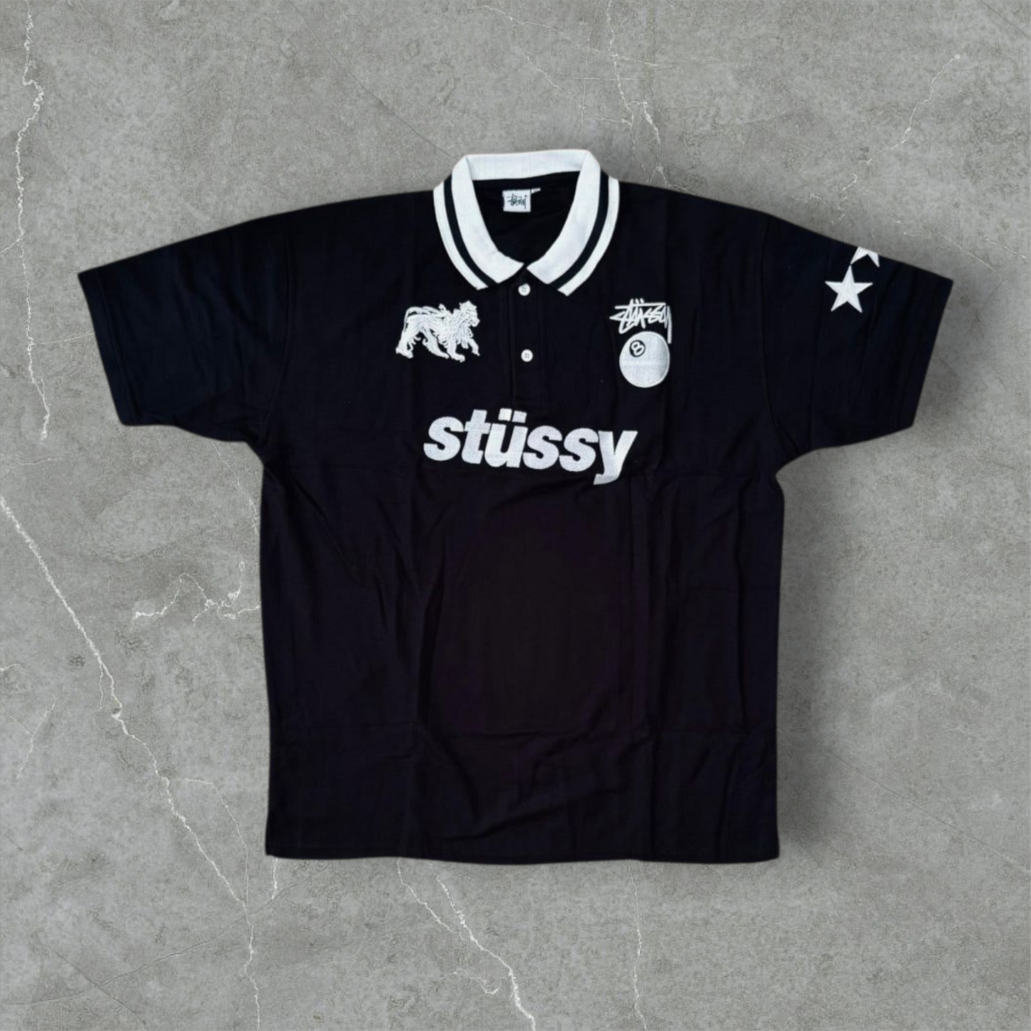 Stüss Embroidered Polo-Shirt